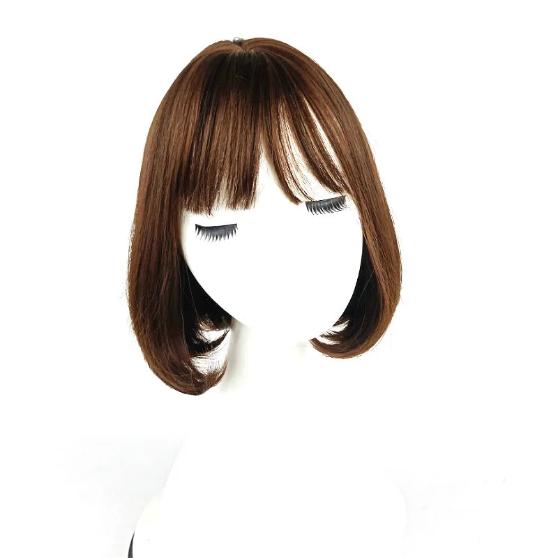 Dropshipping Wig fringe straight hair Simulated human hair Top sale guaranteed quality woman short wig human hair straight
Dropshipping Wig fringe straight hair Simulated human hair Top sale guaranteed quality woman short wig human hair straight