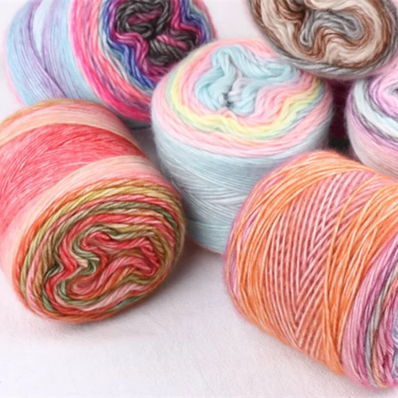 brushed wool yarn