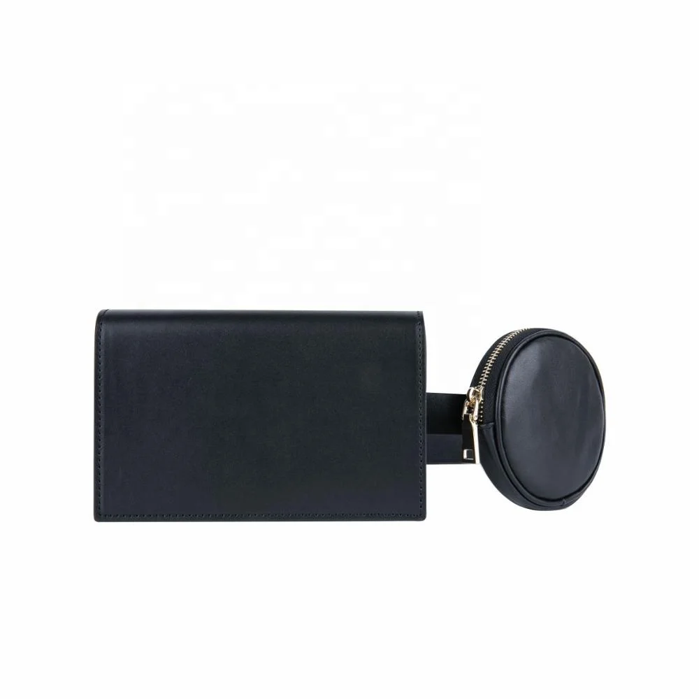 Twinsis design genuine leather belt bag high quality wholesale fashion waist belt bag, Black
Twinsis design genuine leather belt bag high quality wholesale fashion waist belt bag, Black