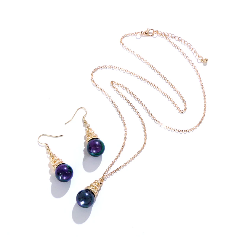 Komi Hawaiian Pearl Necklace Earrings Set Water-drop Shaped Pearl Pendant Dangling Earring Necklace Jewelry Set Wholesale
Komi Hawaiian Pearl Necklace Earrings Set Water-drop Shaped Pearl Pendant Dangling Earring Necklace Jewelry Set Wholesale