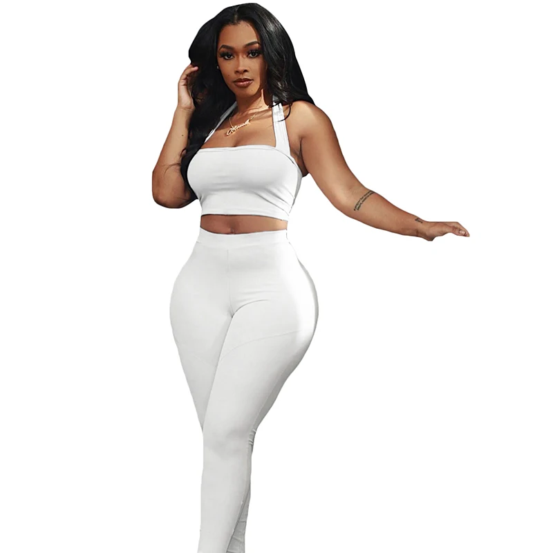 2 Pieces Gym Clothing Halter Sports set Crop Tank Tops ladies Bra and pants high Waist yoga sets yoga fitness wear
2 Pieces Gym Clothing Halter Sports set Crop Tank Tops ladies Bra and pants high Waist yoga sets yoga fitness wear
