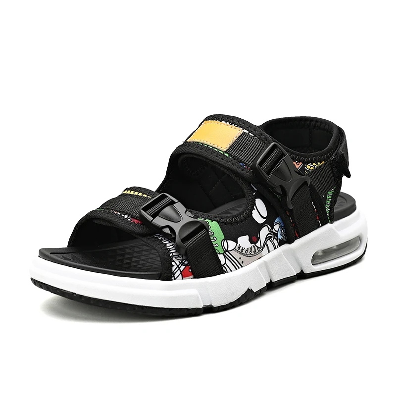 men's random fancy cloth sandals, outdoor personalized leisure air cushion beach shoes
men's random fancy cloth sandals, outdoor personalized leisure air cushion beach shoes