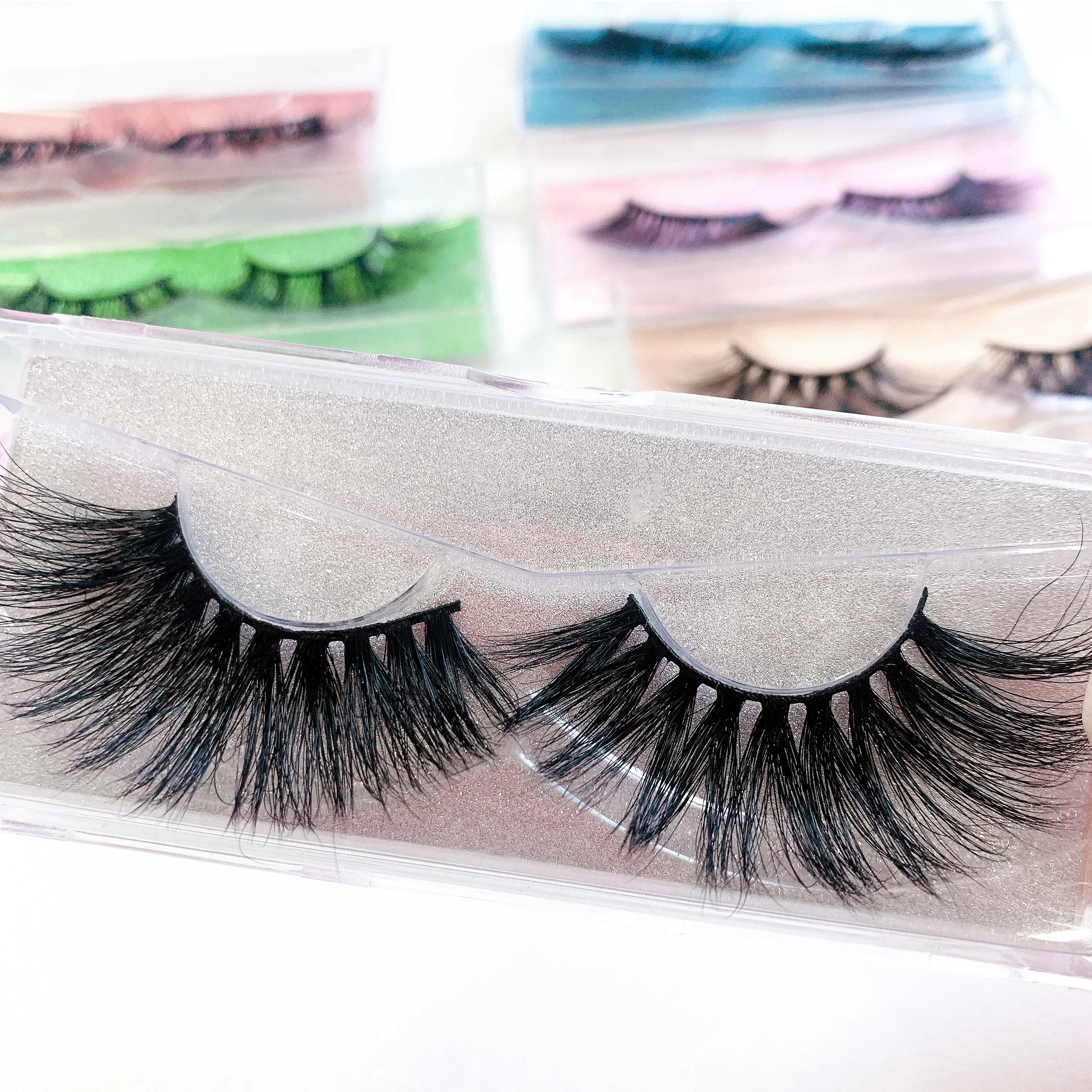 Wholesale customized boxes mink eyelash case lashes3d wholesale vendor 25mm mink lashes, Black color
Wholesale customized boxes mink eyelash case lashes3d wholesale vendor 25mm mink lashes, Black color