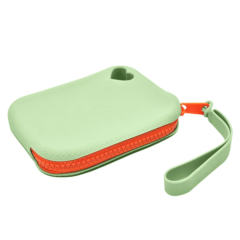 Silicone pencil case mini earphone cable storage bag convenient portable key card bag cash wallet bag storage pencil case, Yellow/blue/green 
Silicone pencil case mini earphone cable storage bag convenient portable key card bag cash wallet bag storage pencil case, Yellow/blue/green