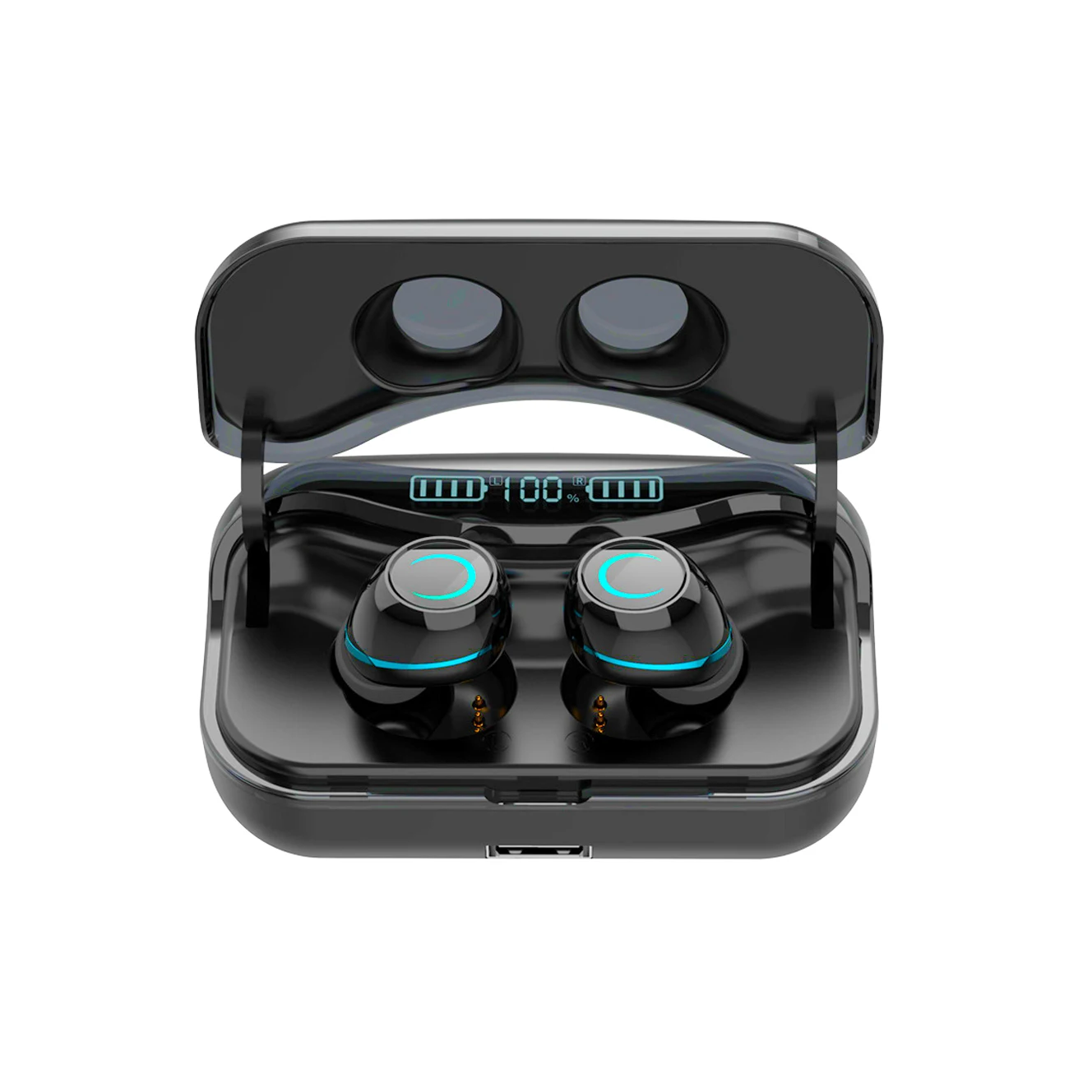 Waterproof Auriculares Blue tooth Headphone True Wireless Tws Noise Cancelling Stereo Touch Control Cuffie Blue tooth Earphone, Black
Waterproof Auriculares Blue tooth Headphone True Wireless Tws Noise Cancelling Stereo Touch Control Cuffie Blue tooth Earphone, Black