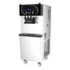 oceanpower DW150TC commercial ice cream machine with large capacity and pre-cooling system