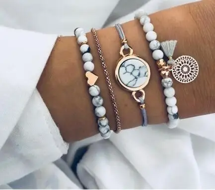 WIIPU Boho Rhinestone Tassel Beaded Bracelets for Women Geometric Heart Adjustable Charm Bracelets Bangle Set Jewelry
WIIPU Boho Rhinestone Tassel Beaded Bracelets for Women Geometric Heart Adjustable Charm Bracelets Bangle Set Jewelry