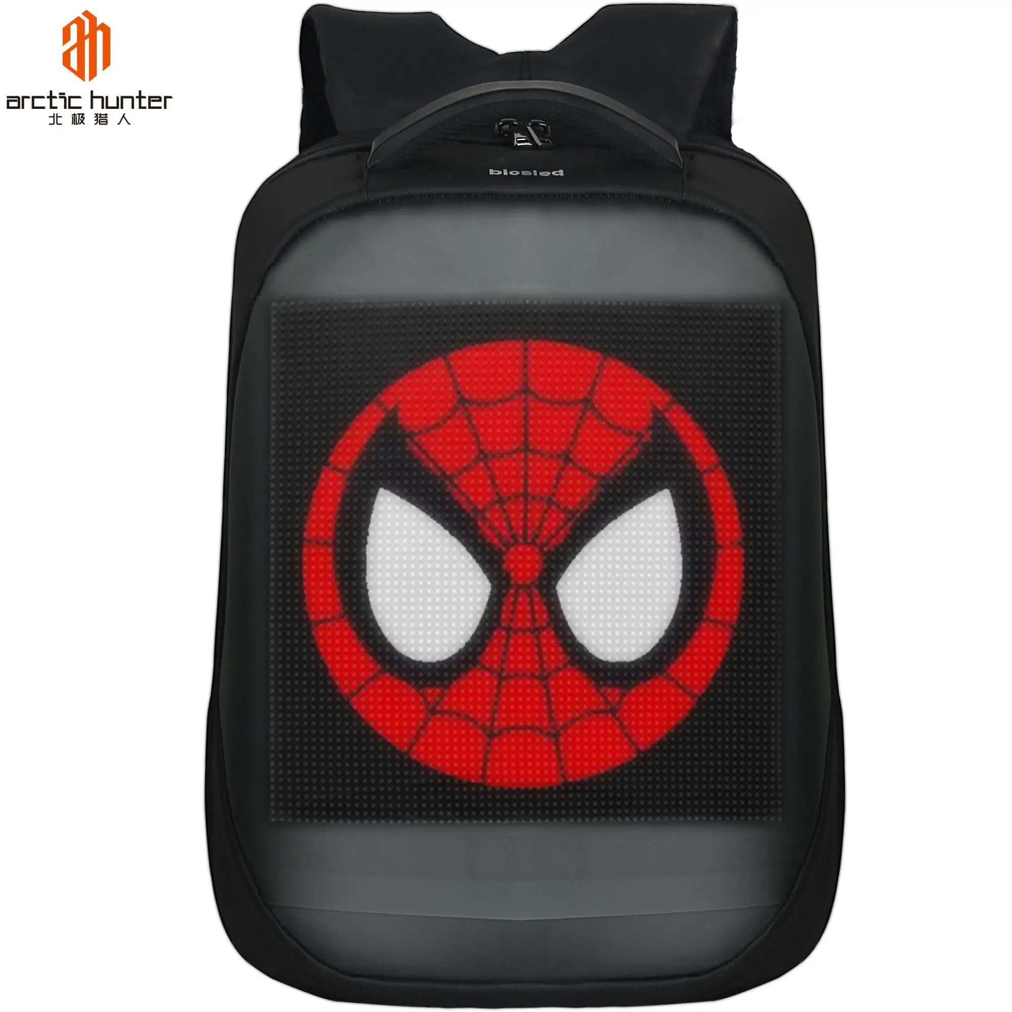 2020 Arctic Hunter Fashion High Quality WiFi Smart USB Charging Soft Shell Waterproof Control LED Screen Light Laptop Backpack, Black, blue,pink
2020 Arctic Hunter Fashion High Quality WiFi Smart USB Charging Soft Shell Waterproof Control LED Screen Light Laptop Backpack, Black, blue,pink