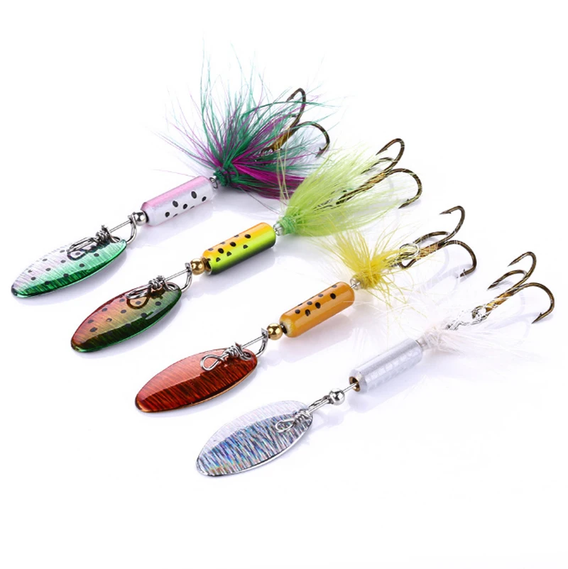 3.5g Spinner Fishing High Quality Wholesale Exported Fishing Bait Metal Artificial Fishing Lure, 4 colors
3.5g Spinner Fishing High Quality Wholesale Exported Fishing Bait Metal Artificial Fishing Lure, 4 colors
