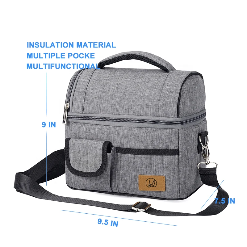Insulated Lunch Bag for Women Men, Leakproof Thermal Reusable Lunch Box for Adult Kids Lunch Cooler Tote for Office, Customized color
Insulated Lunch Bag for Women Men, Leakproof Thermal Reusable Lunch Box for Adult Kids Lunch Cooler Tote for Office, Customized color