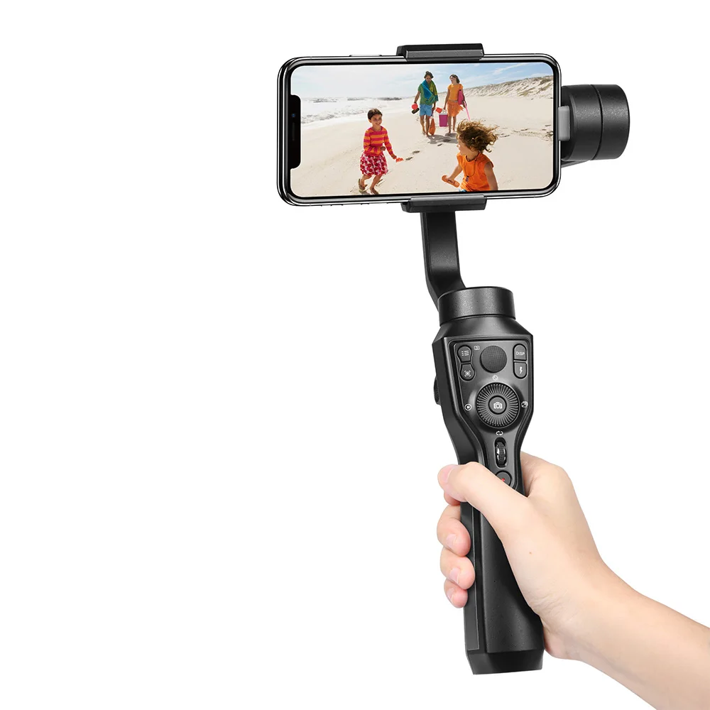 AoChuan Smart S1 3-Axis Handheld Smartphone Gimbal Stabilizer YouTube Video Vlog Tripod for IPhone Android Samsung Galaxy
AoChuan Smart S1 3-Axis Handheld Smartphone Gimbal Stabilizer YouTube Video Vlog Tripod for IPhone Android Samsung Galaxy