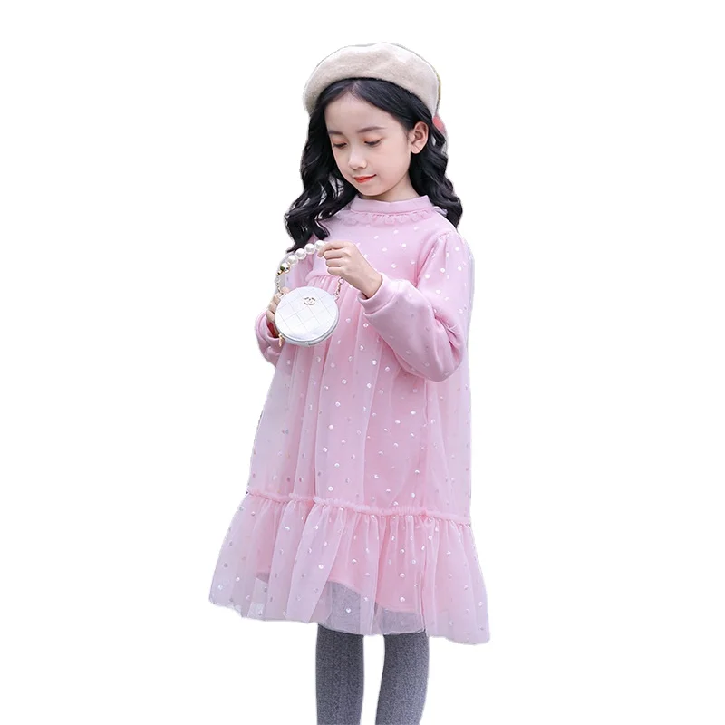 Girls' dress autumn 2021 new style foreign princess skirt net gauze skirt long sleeve children's skirt a generation of children'
Girls' dress autumn 2021 new style foreign princess skirt net gauze skirt long sleeve children's skirt a generation of children'
