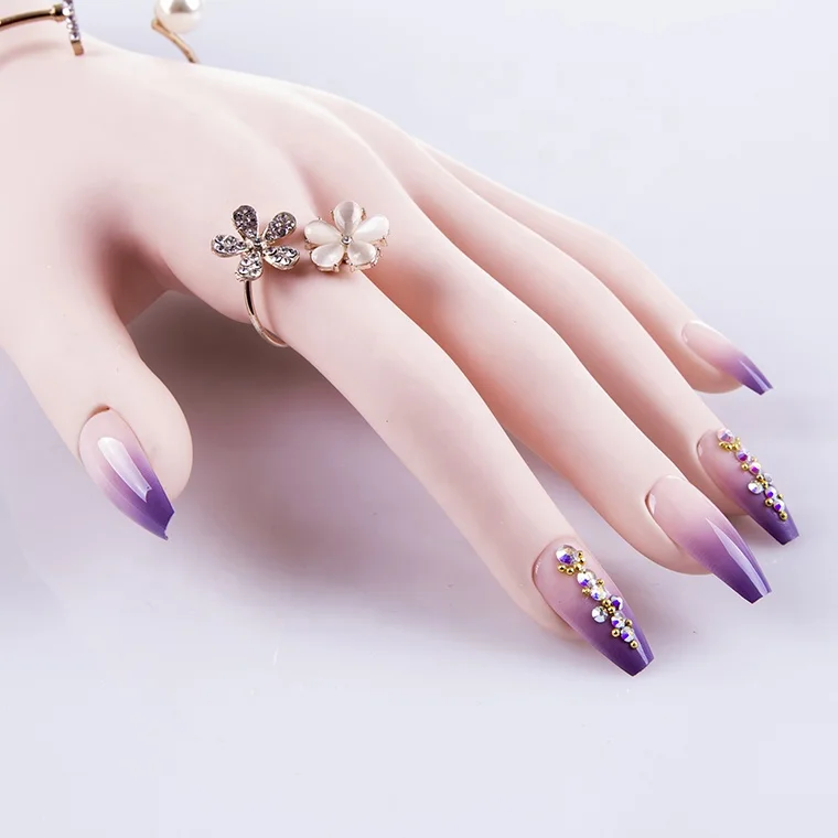Wholesale Nails Salon Professional Products Full Cover Artificial Nail Tips Coffin false Nails, Green
Wholesale Nails Salon Professional Products Full Cover Artificial Nail Tips Coffin false Nails, Green