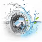 Household chemicals 15g deodorization effervescent block washing machine cleaner tablets laundry