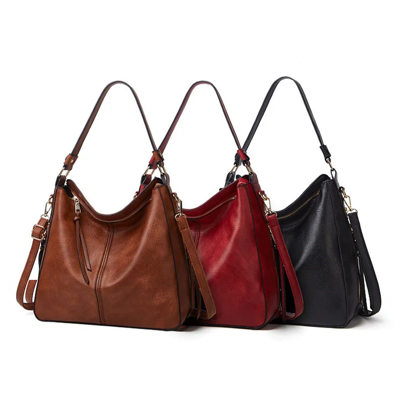 2020 New Hobo vintage large leather ladies hand bags for women shoulder crossbody tote handbags, Gray,red,black,brown
2020 New Hobo vintage large leather ladies hand bags for women shoulder crossbody tote handbags, Gray,red,black,brown