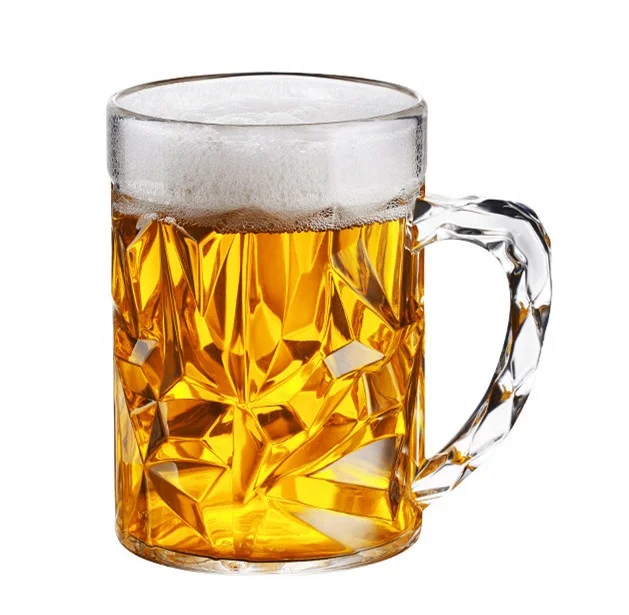 Transparent acrylic beer cup thickened drop resistant plastic with handle mug bar restaurant KTV beer mug, Customized color
Transparent acrylic beer cup thickened drop resistant plastic with handle mug bar restaurant KTV beer mug, Customized color