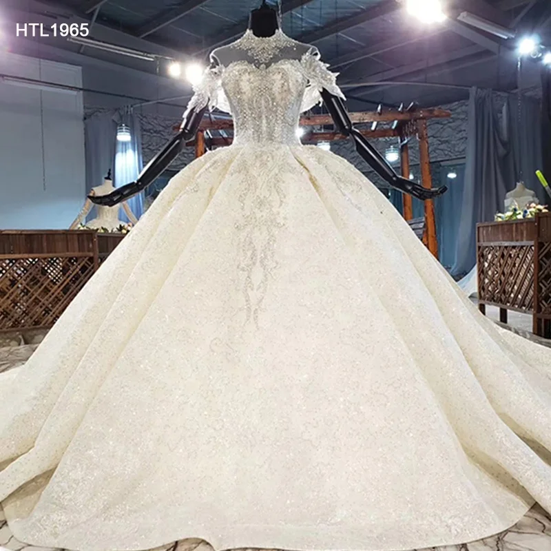 Jancember AHTL1965 Simple Wedding Gown For Bride Dress Girl Wedding Sewn Pearls On The Upper Body
Jancember AHTL1965 Simple Wedding Gown For Bride Dress Girl Wedding Sewn Pearls On The Upper Body