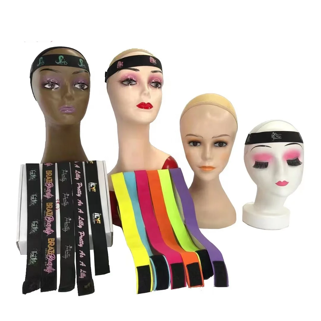 In bulk Low MOQ Customized Repeat Logo Adjustable Elastic hair Band Edge Lace Layer Band Knitted Melting Wig Hair Band
In bulk Low MOQ Customized Repeat Logo Adjustable Elastic hair Band Edge Lace Layer Band Knitted Melting Wig Hair Band