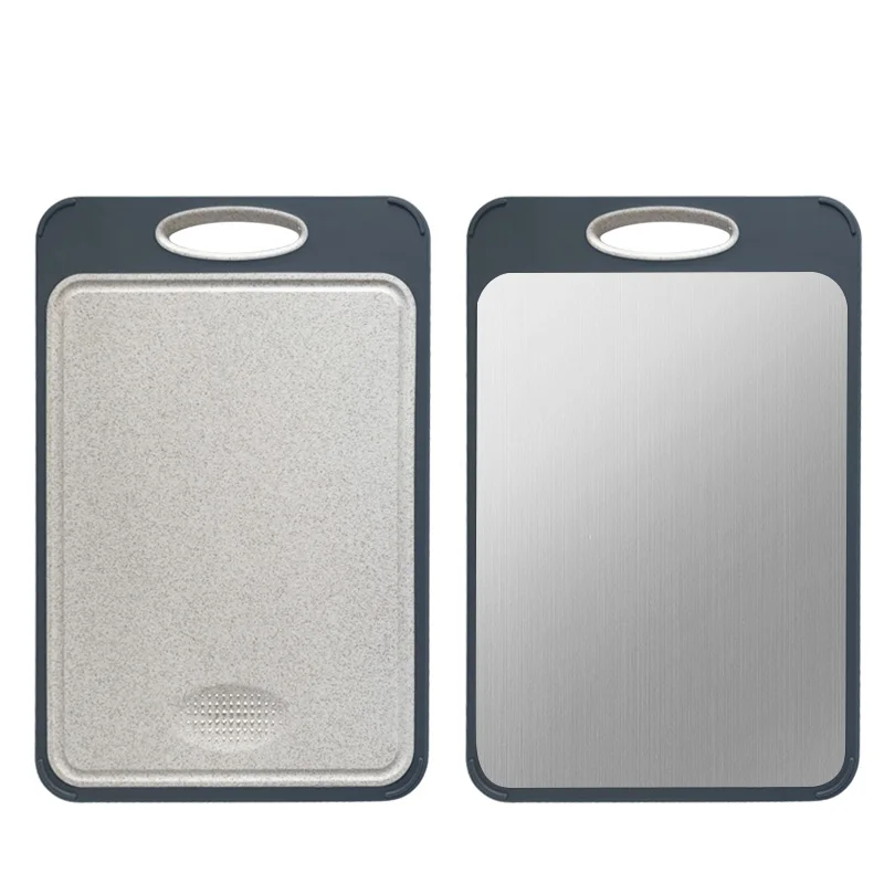 Wholesale Kitchen Accessories Non-Slip Plastic Cutting Board Vegetable Fruit Chopping Block, Grey
Wholesale Kitchen Accessories Non-Slip Plastic Cutting Board Vegetable Fruit Chopping Block, Grey