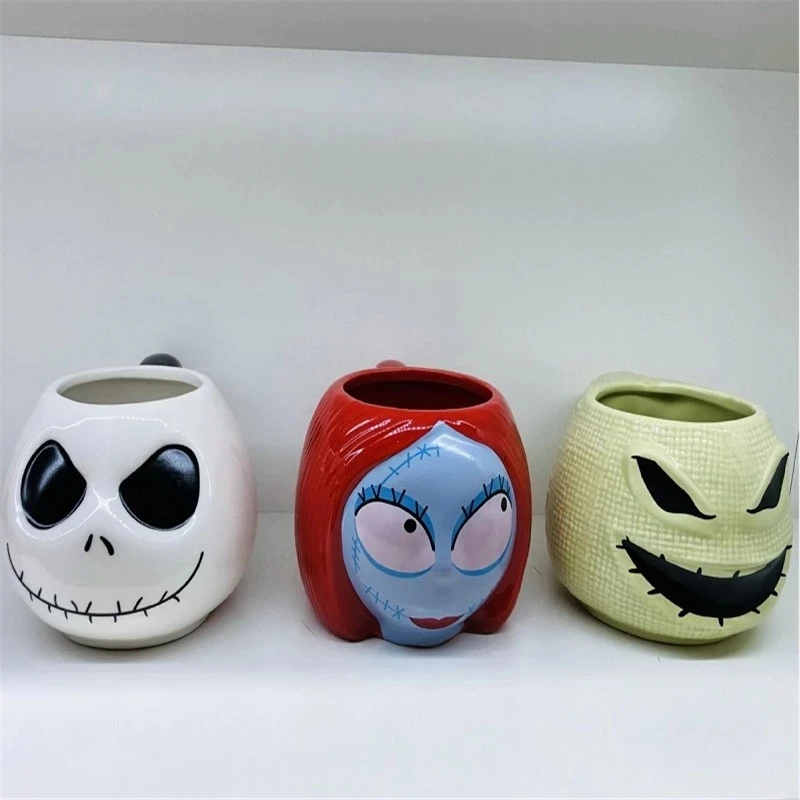 The Nightmare Before Christmas Jack Porcelain Ceramic Tea Cup Anime 3D Mug Creative Cartoon Milk Ceramic Cups Creative Gifts, Mixed color
The Nightmare Before Christmas Jack Porcelain Ceramic Tea Cup Anime 3D Mug Creative Cartoon Milk Ceramic Cups Creative Gifts, Mixed color