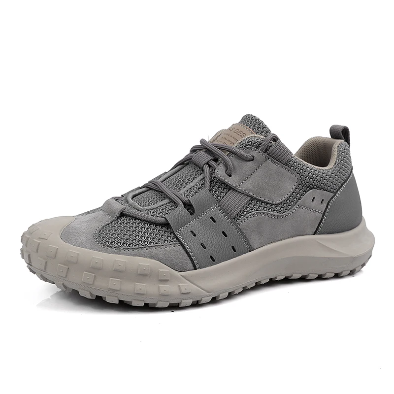 Men Shoes Ventilation Anti-slip Climbing Shoes Cowhide Outdoors Sport Hiking Shoes Cross-country Walking Sneaker Man Shose, Grey
Men Shoes Ventilation Anti-slip Climbing Shoes Cowhide Outdoors Sport Hiking Shoes Cross-country Walking Sneaker Man Shose, Grey