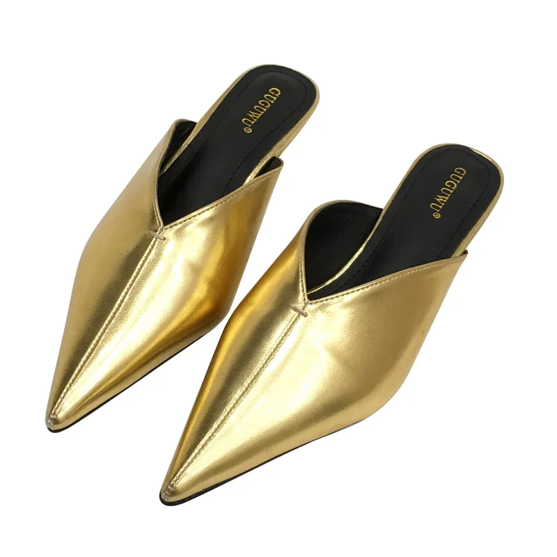 Shangzhou OEM Sandalias para mujeres Summer Cusp Fashion Tip Binding Women's Sandals, Silver/gold
Shangzhou OEM Sandalias para mujeres Summer Cusp Fashion Tip Binding Women's Sandals, Silver/gold