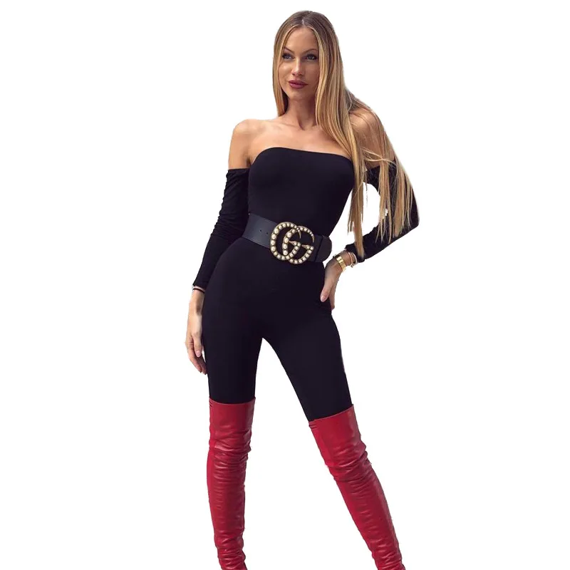Summer 2021 Lucky Female Off Shoulder One Piece Jumpsuit For Women Long Sleeve Bodycon Jumpsuits Yoga pants, Picture shows
Summer 2021 Lucky Female Off Shoulder One Piece Jumpsuit For Women Long Sleeve Bodycon Jumpsuits Yoga pants, Picture shows