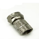 CATV ケーブルキット rg6 f タイプ同軸 rg59 コネクタ selflock f コネクタ