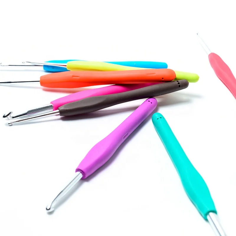9 pcs 11 pcs soft hand TPR hook crochet, crochet hook set for home using, Colorful
9 pcs 11 pcs soft hand TPR hook crochet, crochet hook set for home using, Colorful