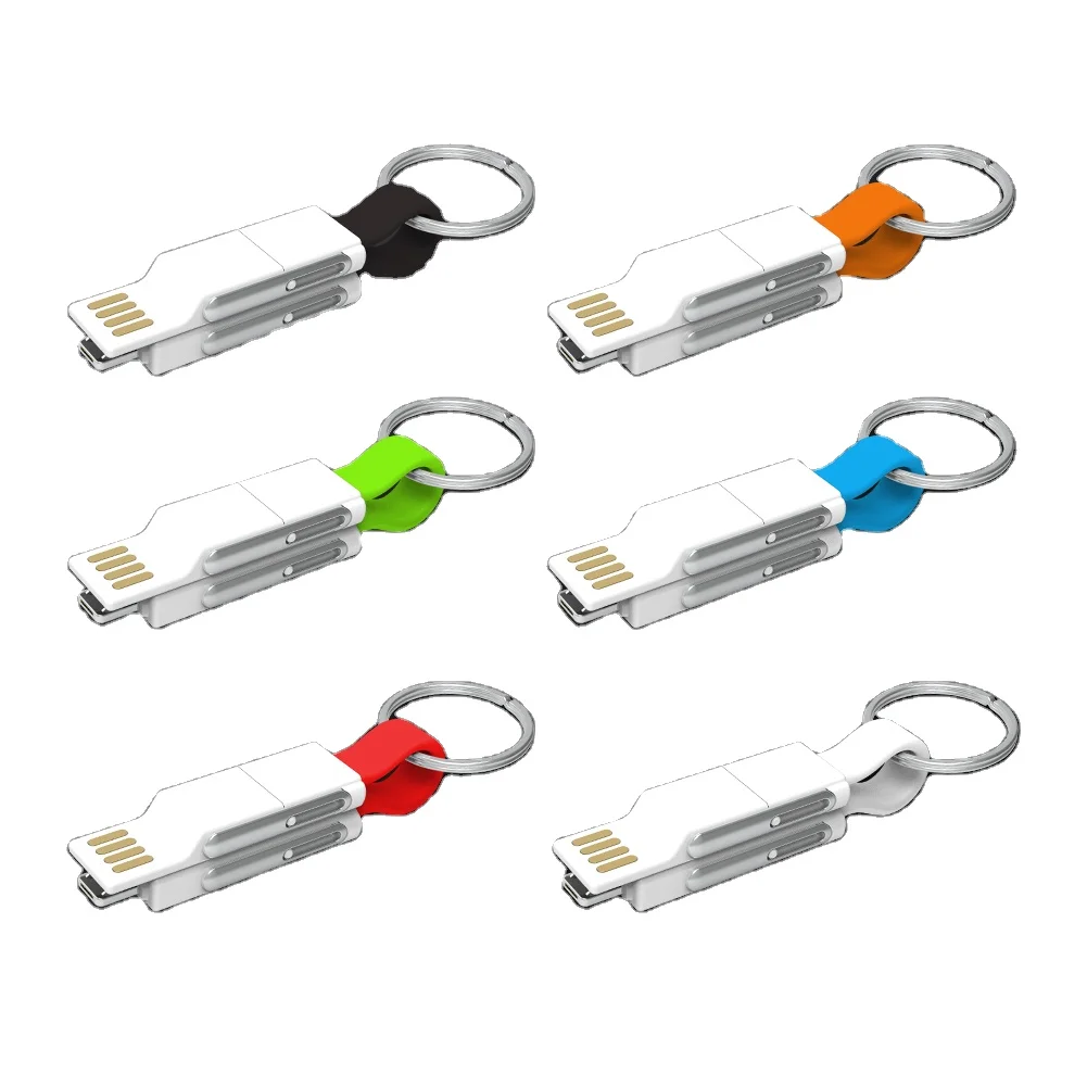 4 in 1 Mini Keychain USB Cable Micro USB Magnetic Charging Cable Cord, White, black, blue, orange, green, red, rose, grey
4 in 1 Mini Keychain USB Cable Micro USB Magnetic Charging Cable Cord, White, black, blue, orange, green, red, rose, grey