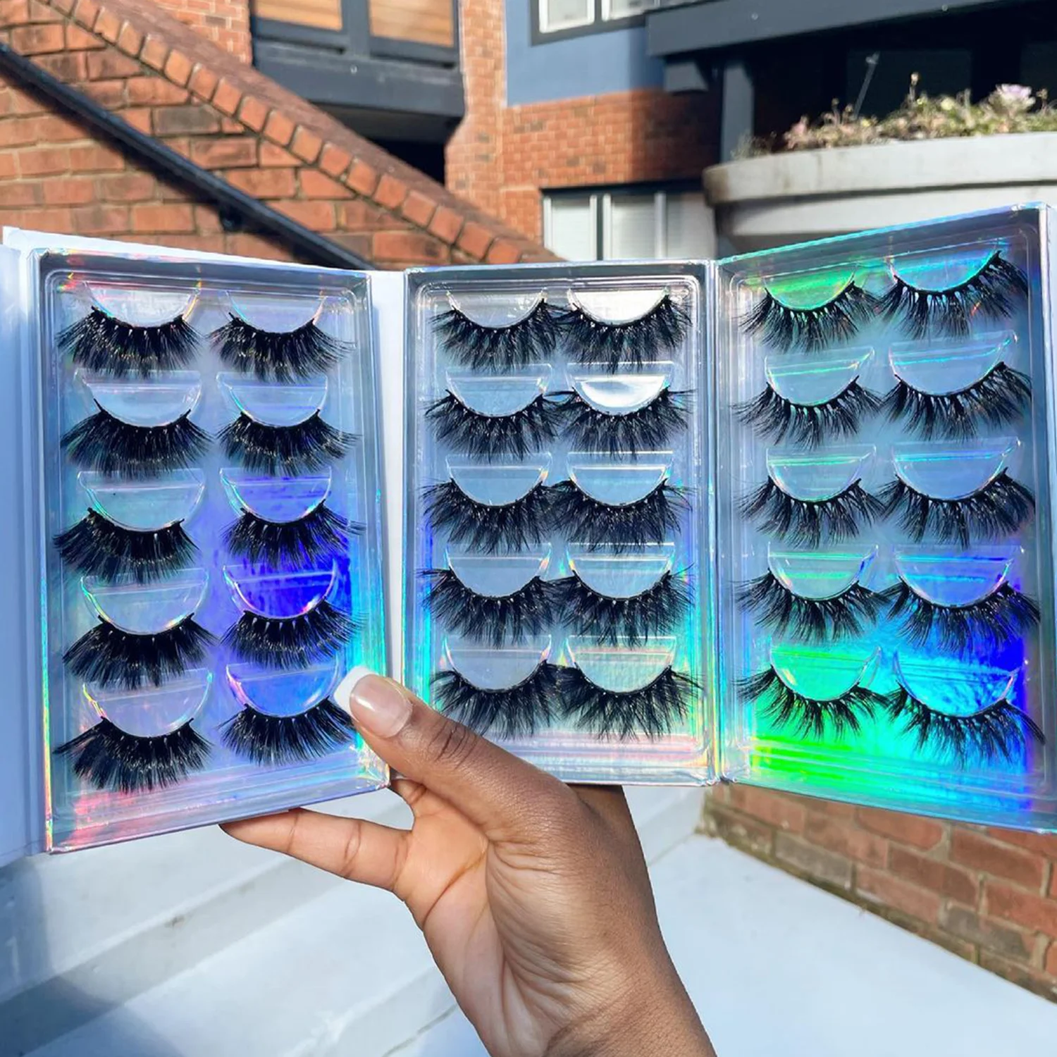 Wholesale Custom Packaging Eyelashes Own Brand Private Label 100% Real Mink Lashes 3D Mink Eyelashes, Black color
Wholesale Custom Packaging Eyelashes Own Brand Private Label 100% Real Mink Lashes 3D Mink Eyelashes, Black color