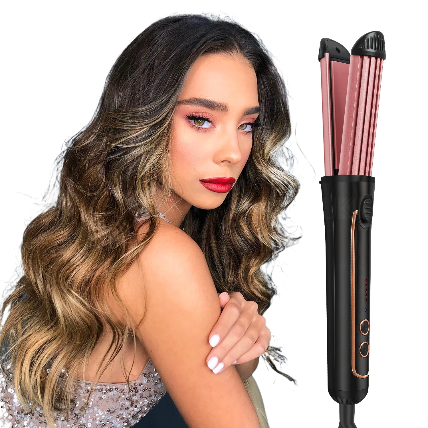 New trend cold air hair straightener flat iron ceramic hair straightener curler 2 in 1 straight curl cold wind straightening iro
New trend cold air hair straightener flat iron ceramic hair straightener curler 2 in 1 straight curl cold wind straightening iro