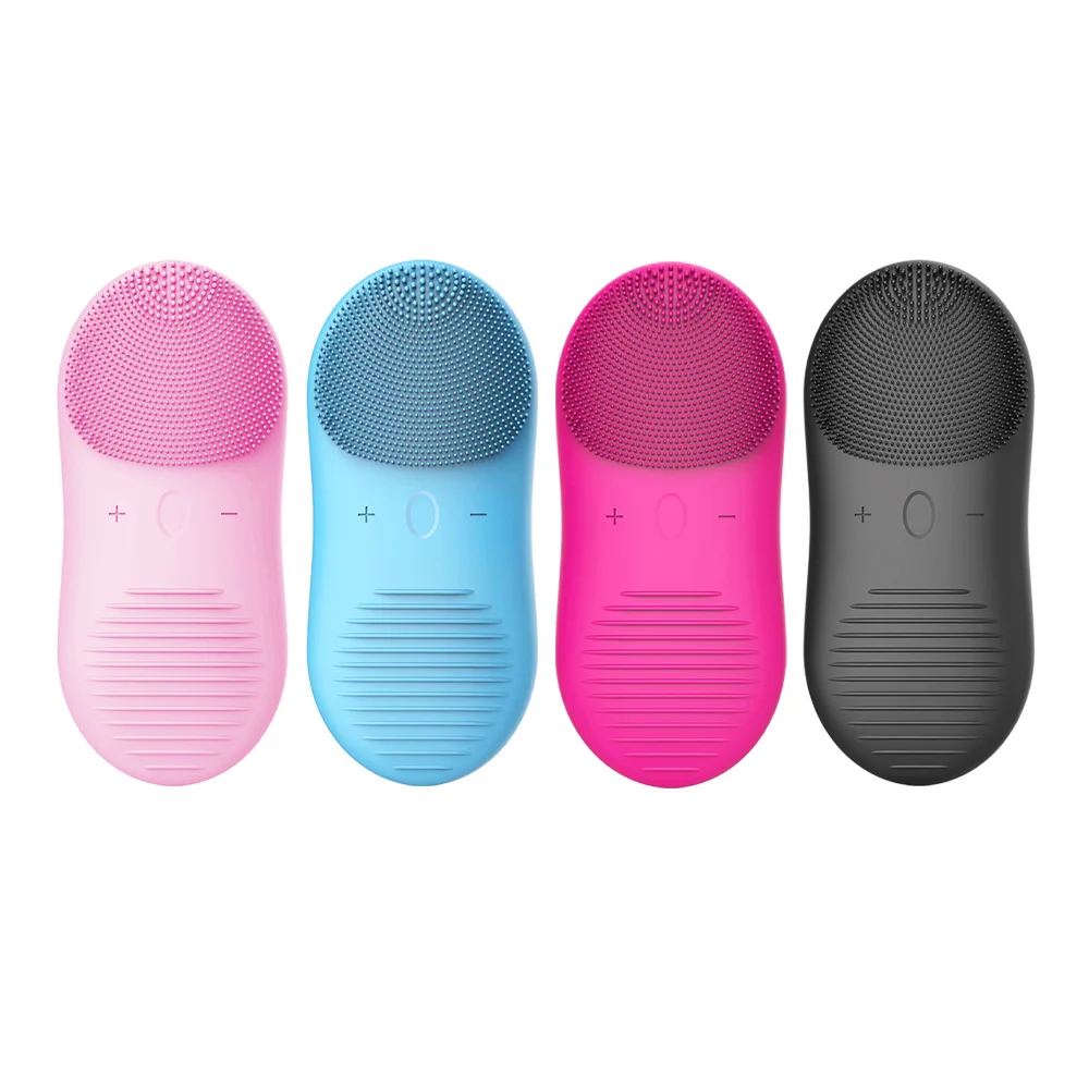 Hot Sell customised Soft Powered Silicone Design Cleasing Ultrasonic Facial Brush, 4 colors
Hot Sell customised Soft Powered Silicone Design Cleasing Ultrasonic Facial Brush, 4 colors