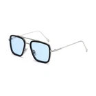 Tony Stark Iron Men Sunglasses with Anti Blue Glasses Factory Direct Sales