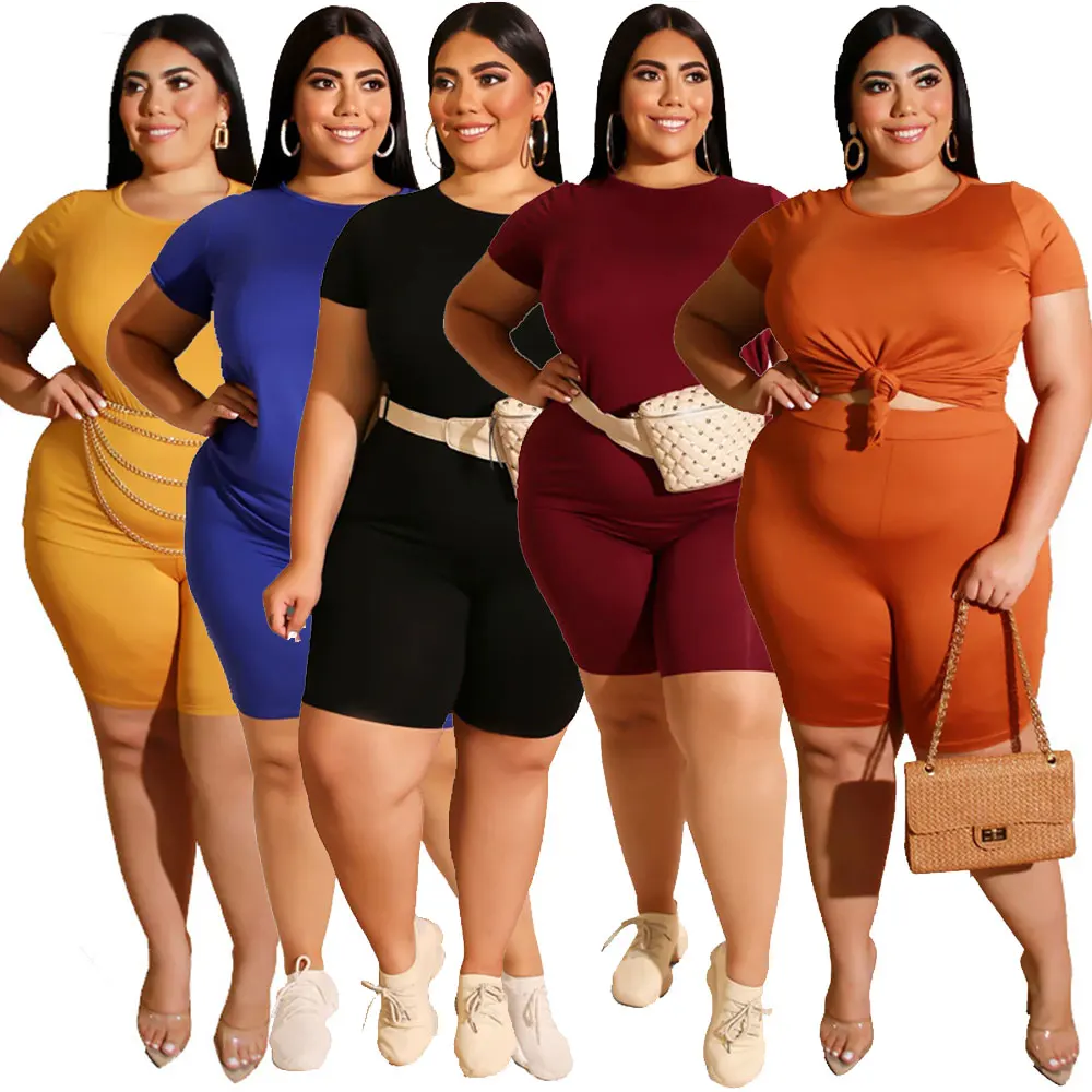 2020 Wholesale Women Clothing Plus Size Two Pieces Shorts Set Casual 2 Piece Women Outfit, Picture color
2020 Wholesale Women Clothing Plus Size Two Pieces Shorts Set Casual 2 Piece Women Outfit, Picture color