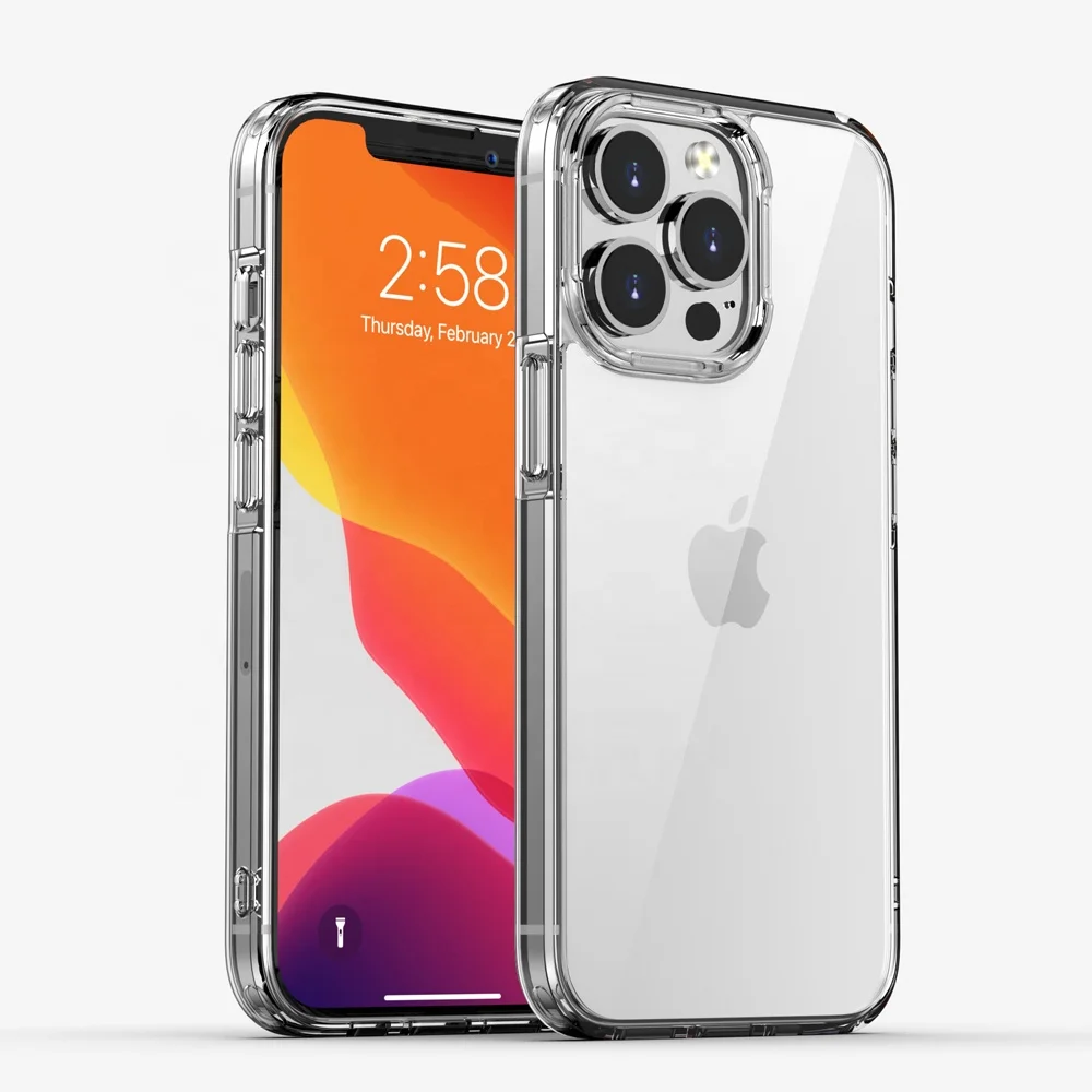 OEM ODM Anti Yellow Phone Cover TPU PC Shockproof Crystal Clear Phone Case for iPhone 13 Mini 13 Pro Max
OEM ODM Anti Yellow Phone Cover TPU PC Shockproof Crystal Clear Phone Case for iPhone 13 Mini 13 Pro Max