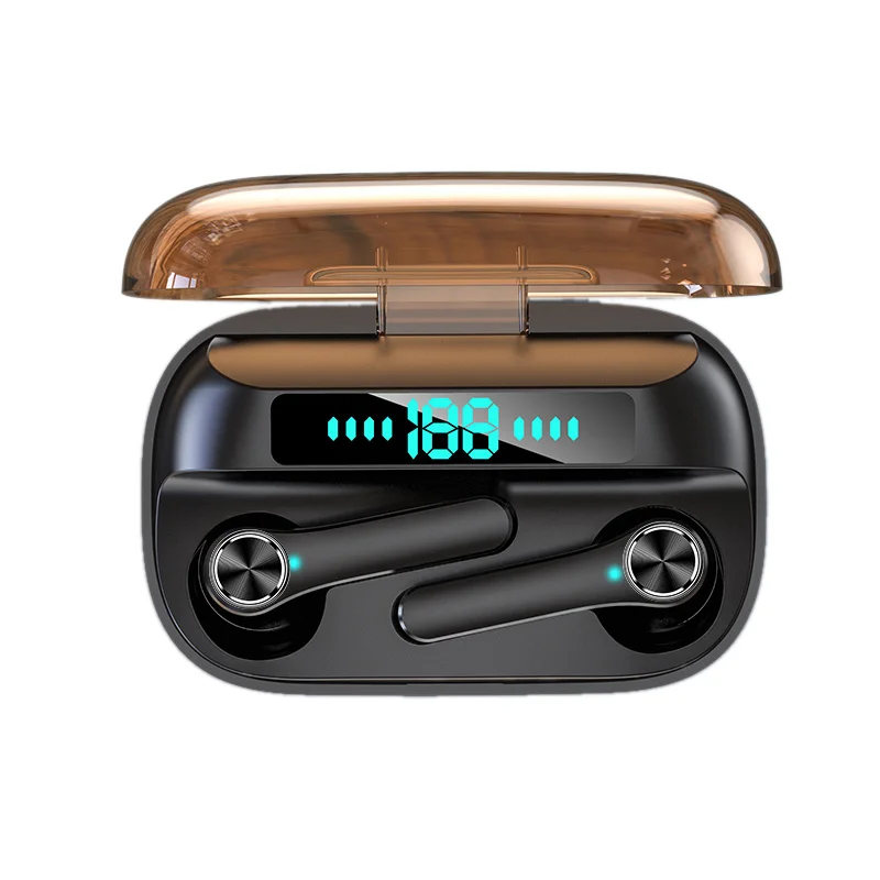 Auricular Air-S3 New arrivals wireless headphones fast auto pair hifi sound perfect lcd display earbuds tws M18
Auricular Air-S3 New arrivals wireless headphones fast auto pair hifi sound perfect lcd display earbuds tws M18