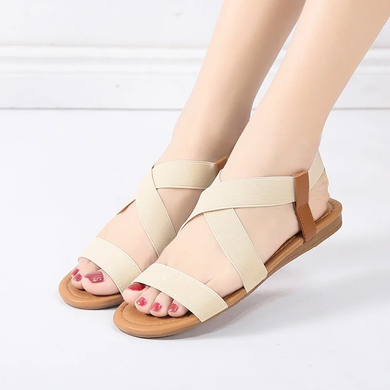 Best selling summer new design fashion simple fish mouth solid color large size flat sandals, As the picture show
Best selling summer new design fashion simple fish mouth solid color large size flat sandals, As the picture show