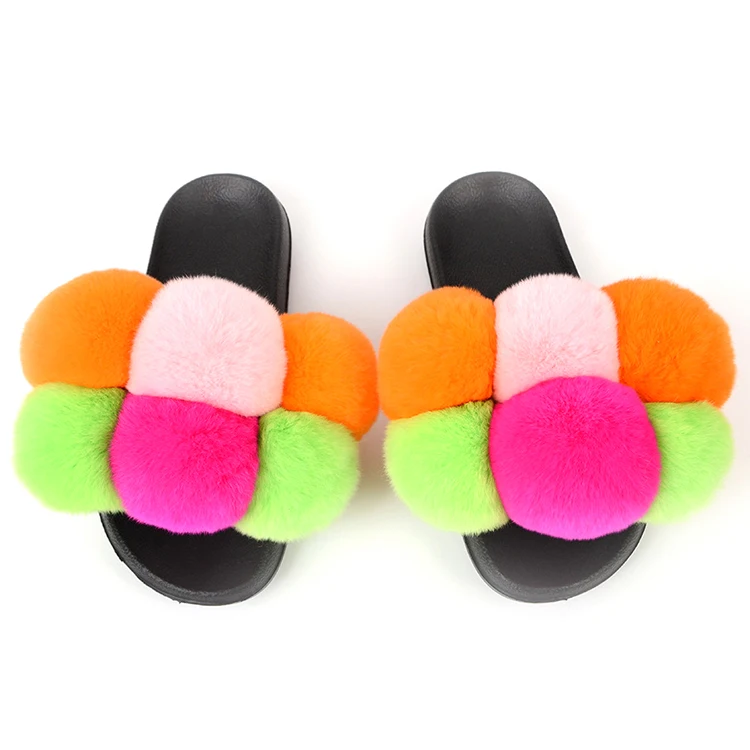 Fashion Sandals for Women Soft Flat Open Toe Luxury Fox Fur Slippers Cute Indoor Outdoor Fluff Slides, 6 colors as pictures
Fashion Sandals for Women Soft Flat Open Toe Luxury Fox Fur Slippers Cute Indoor Outdoor Fluff Slides, 6 colors as pictures