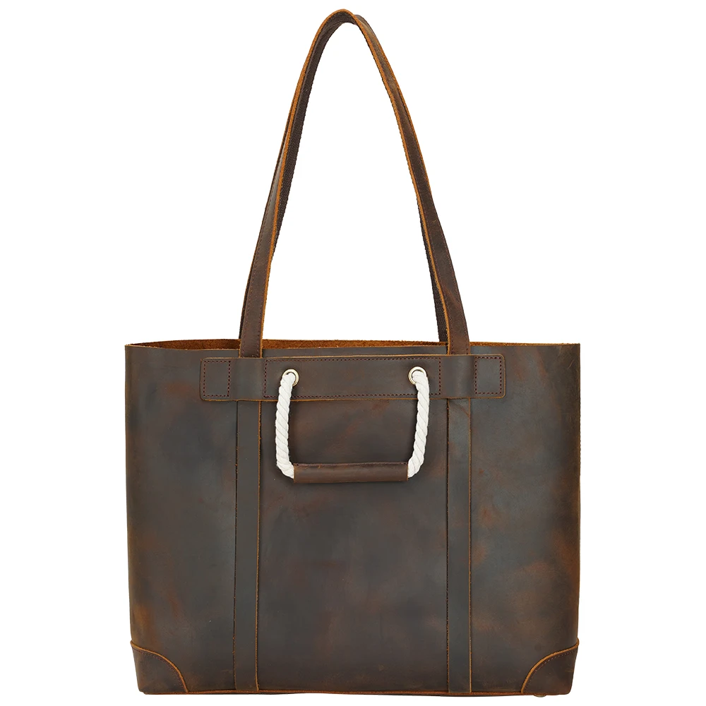 TIDING Women Vintage Style Real Leather Shoulder Bag Lady Genuine Leather Handbag Tote Bag
TIDING Women Vintage Style Real Leather Shoulder Bag Lady Genuine Leather Handbag Tote Bag