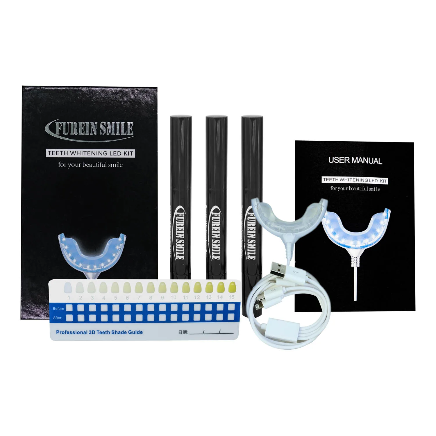 USB Connecting 16 Bulbs Bleaching LED Light Teeth Whitening Kit with Luxury Gift Box Package
USB Connecting 16 Bulbs Bleaching LED Light Teeth Whitening Kit with Luxury Gift Box Package