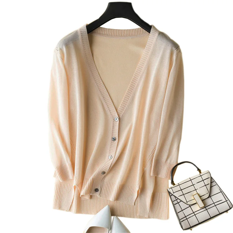 Big Size Women's Fat mm Ice Silk Knitted Sunscreen Shirt Women's Card Short Summer Korean Top thin coat Jacket
Big Size Women's Fat mm Ice Silk Knitted Sunscreen Shirt Women's Card Short Summer Korean Top thin coat Jacket