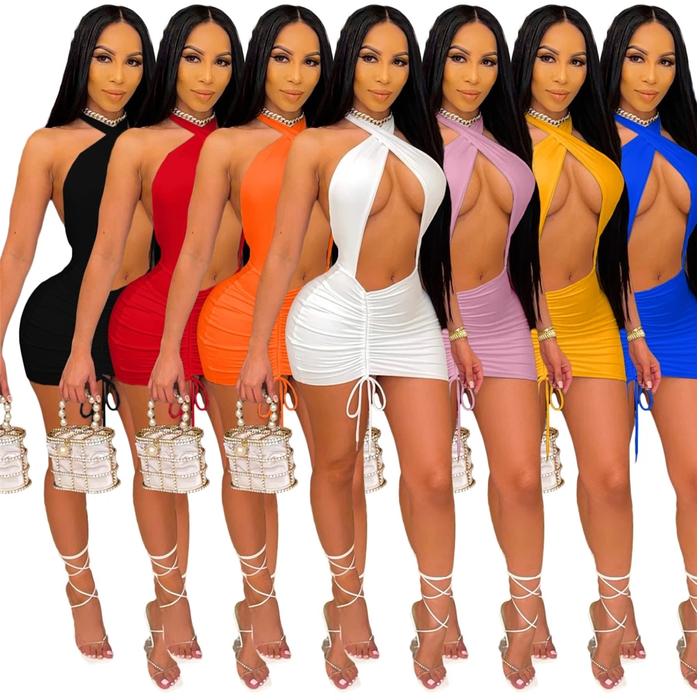 Sexy Vacation Outfits Two Piece Set Bandage Top and Mini Skirt Suits Lounge Wear Matching Sets for Women Summer Clothes
Sexy Vacation Outfits Two Piece Set Bandage Top and Mini Skirt Suits Lounge Wear Matching Sets for Women Summer Clothes