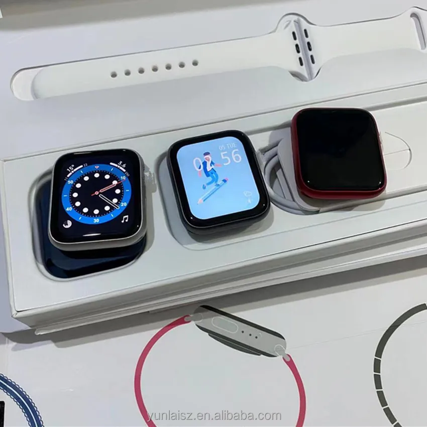 Free shipping 1:1 App Watch series 6 iWatch 6 iwo13 smart watch sport watch with wireless charging with original Logo packaging, Black, silver, red, blue, red
Free shipping 1:1 App Watch series 6 iWatch 6 iwo13 smart watch sport watch with wireless charging with original Logo packaging, Black, silver, red, blue, red