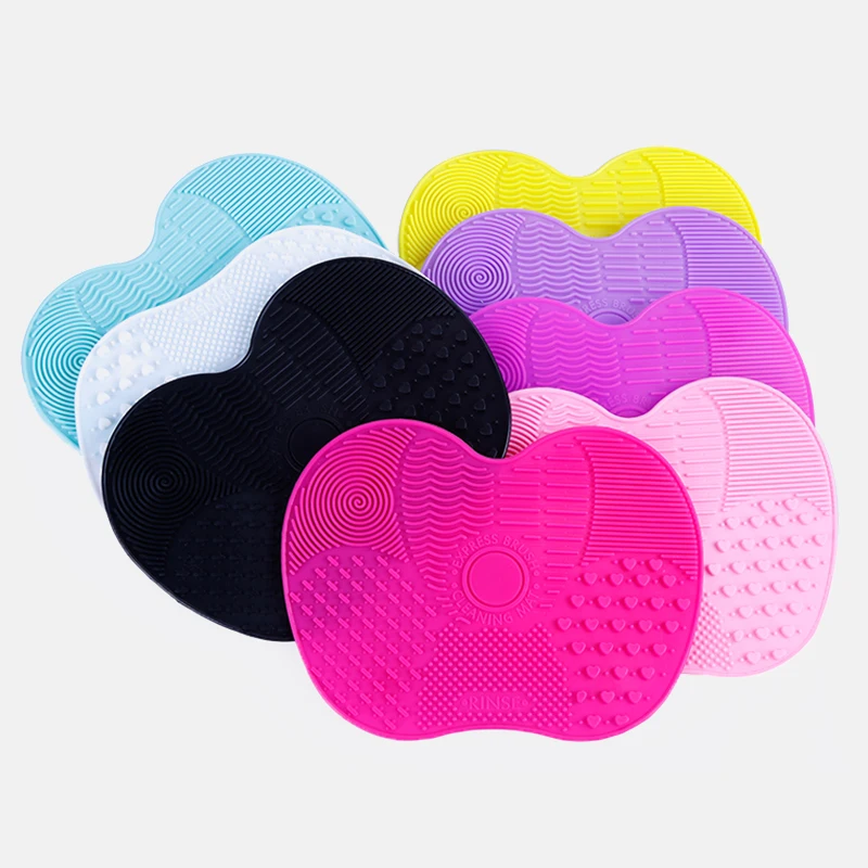 Newest Silicone Brush Cleaner Cosmetic Makeup Washing Brush Gel Cleaning Mat Foundation Makeup Brush Cleaner Pad Scrubber Board, 8 color as the pictures show
Newest Silicone Brush Cleaner Cosmetic Makeup Washing Brush Gel Cleaning Mat Foundation Makeup Brush Cleaner Pad Scrubber Board, 8 color as the pictures show