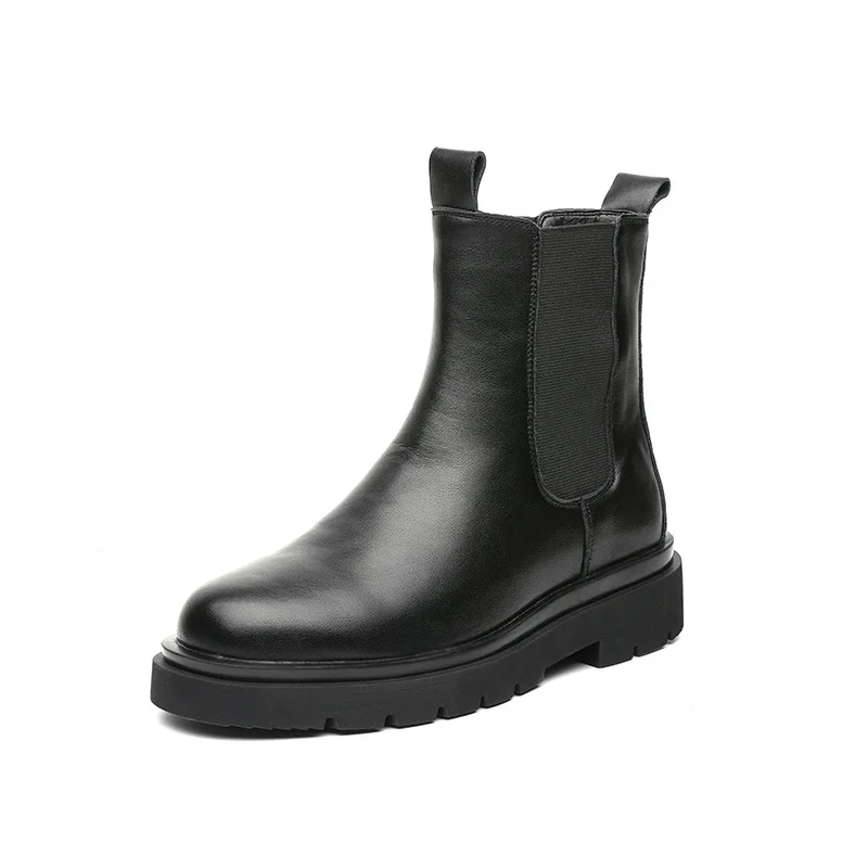 Autumn and winter Martin boots men's Korean Chelsea men's boots British Plush high top men's shoes
Autumn and winter Martin boots men's Korean Chelsea men's boots British Plush high top men's shoes