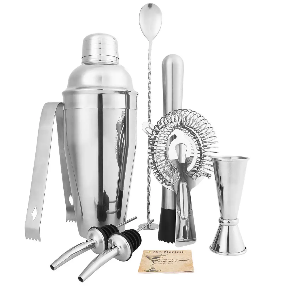 8 Piece Bar Tools Mixology Bartender Kit
8 Piece Bar Tools Mixology Bartender Kit