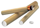 Poster Tube Eco-friendly Kraft Paper Round Poster Map Cylinder Mailing Packaging Tube With Plastic Lid