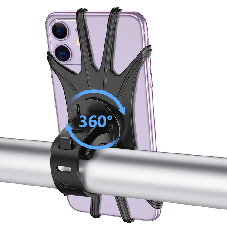 360 Rotation Silicone Mobile Phone Support Smartphone handlebar holder for bike, Green, blue, orange, yellow, gray, black
360 Rotation Silicone Mobile Phone Support Smartphone handlebar holder for bike, Green, blue, orange, yellow, gray, black