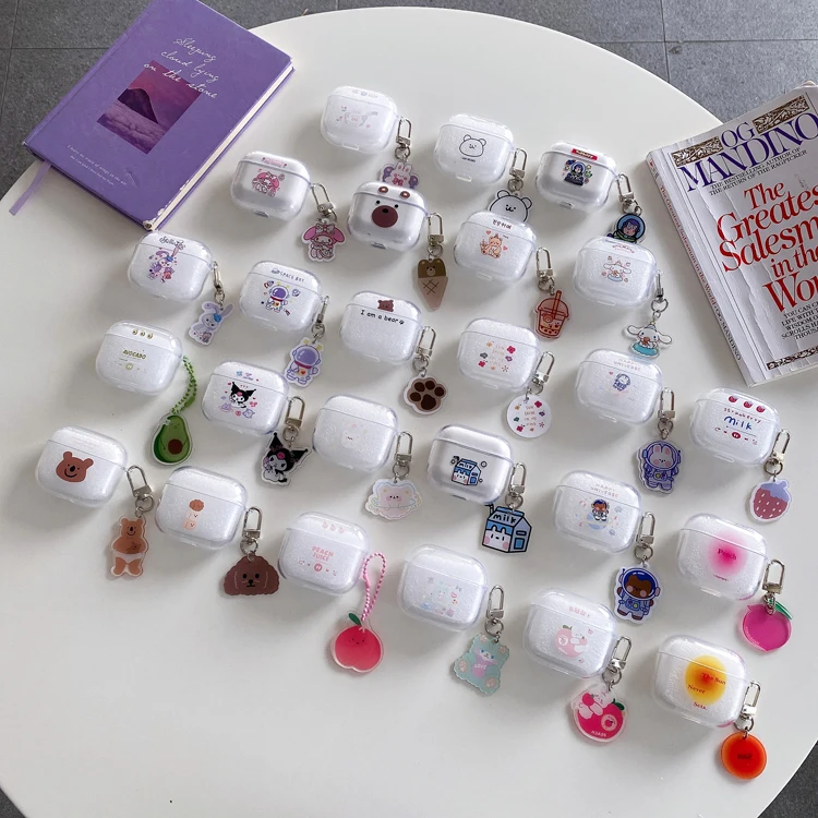 SWOSMO Cute Cartoon Clear Crystal Transparent Earphone Case For Airpods 3 Earphone Cover Case For Airpods Pro Case With Keychain
SWOSMO Cute Cartoon Clear Crystal Transparent Earphone Case For Airpods 3 Earphone Cover Case For Airpods Pro Case With Keychain